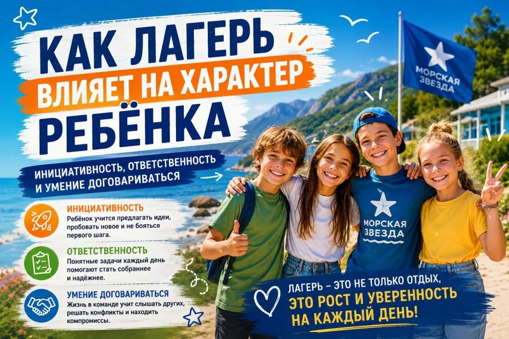 Как лагерь влияет на характер