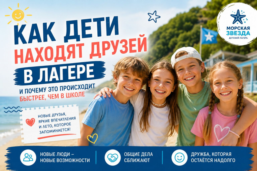 Как дети находят друзей в лагере Как дети находят друзей в лагере