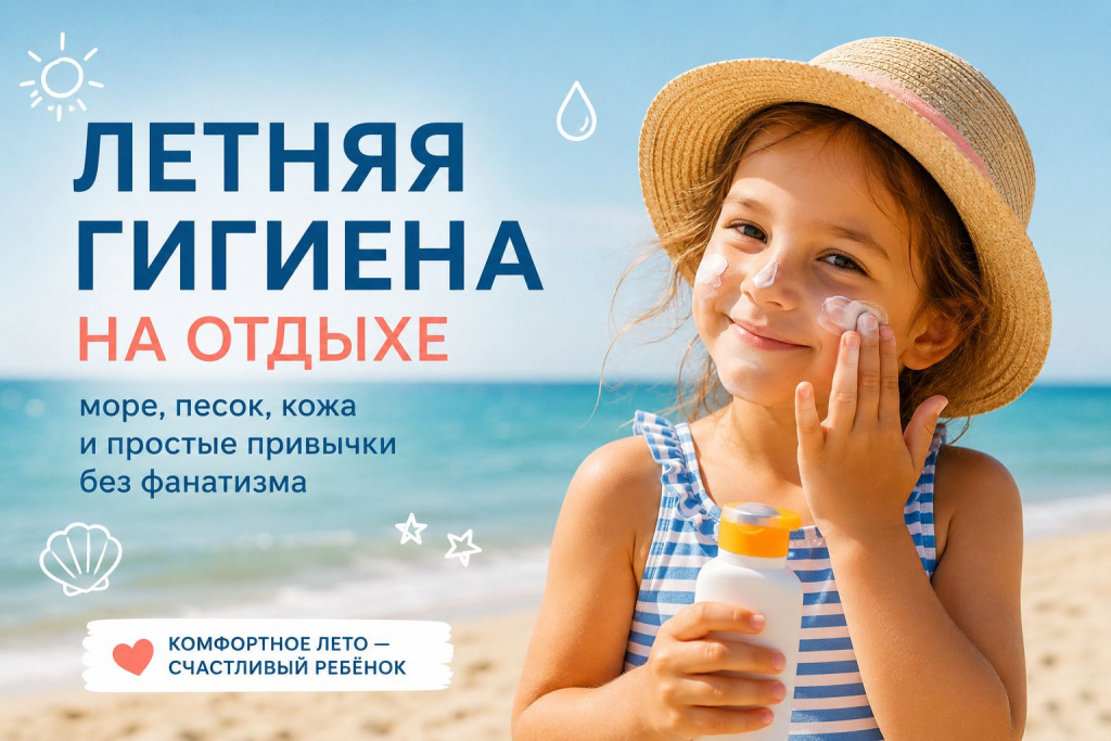 Летняя гигиена на отдыхе Летняя гигиена на отдыхе
